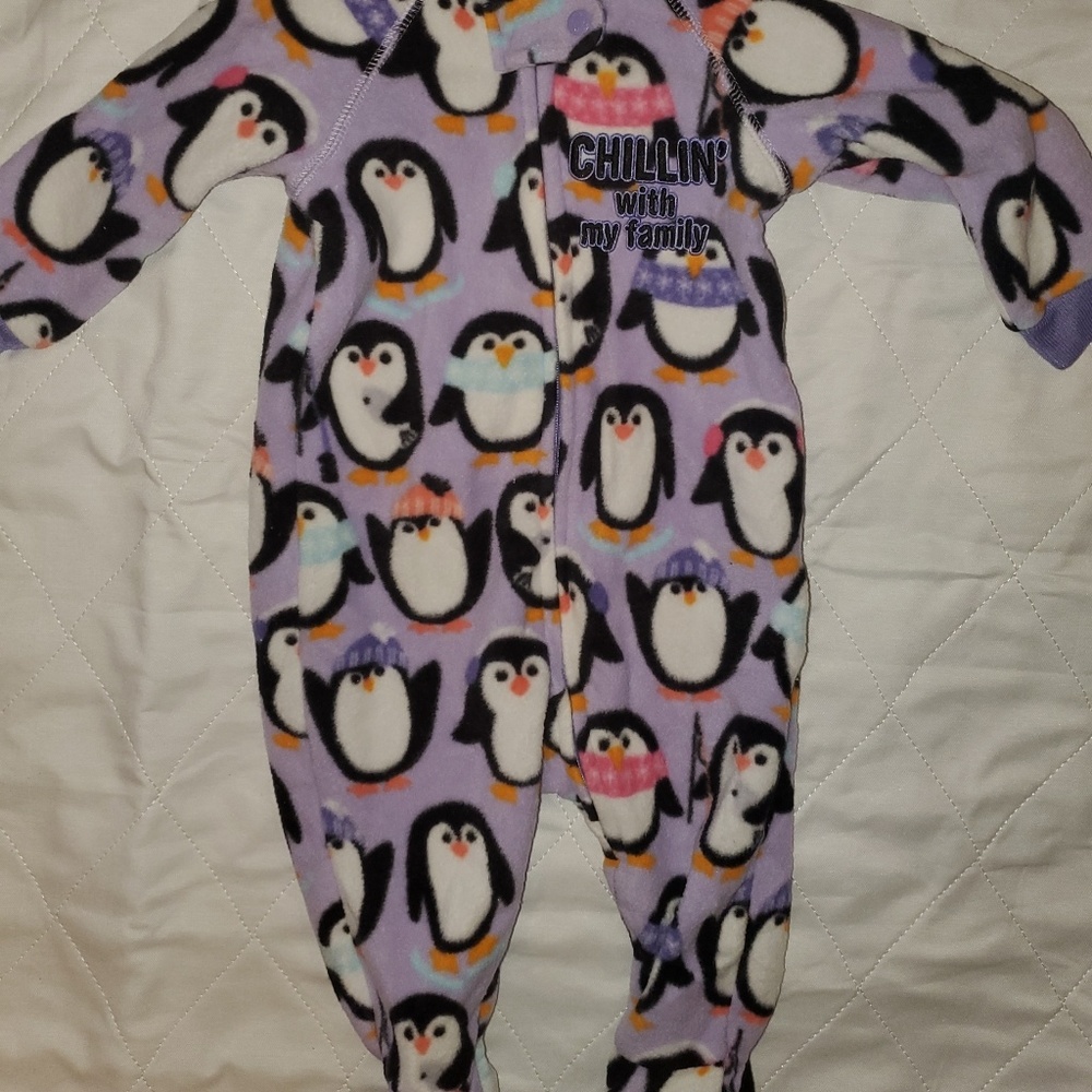 Long 3-6 month pajamas